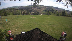 Sjezdovka, panorama východ