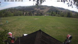 Sjezdovka, panorama východ
