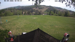 Sjezdovka, panorama východ