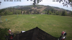 Sjezdovka, panorama východ