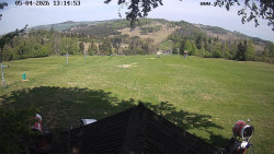 Sjezdovka, panorama východ