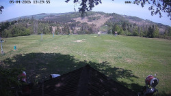 Sjezdovka, panorama východ