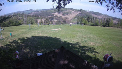Sjezdovka, panorama východ