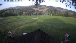Sjezdovka, panorama východ