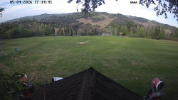 Sjezdovka, panorama východ