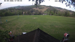 Sjezdovka, panorama východ