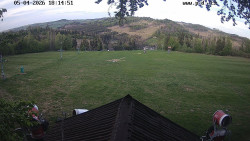 Sjezdovka, panorama východ
