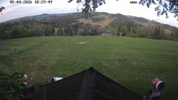 Sjezdovka, panorama východ