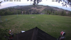 Sjezdovka, panorama východ