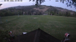 Sjezdovka, panorama východ