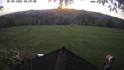 Sjezdovka, panorama východ