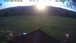 Sjezdovka, panorama východ