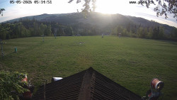 Sjezdovka, panorama východ