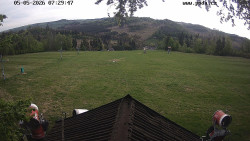 Sjezdovka, panorama východ