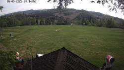 Sjezdovka, panorama východ