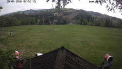 Sjezdovka, panorama východ