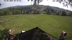 Sjezdovka, panorama východ