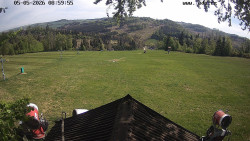 Sjezdovka, panorama východ