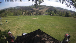 Sjezdovka, panorama východ