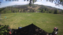 Sjezdovka, panorama východ