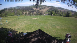 Sjezdovka, panorama východ