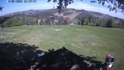 Sjezdovka, panorama východ