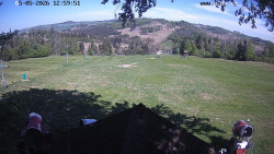Sjezdovka, panorama východ