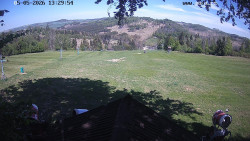 Sjezdovka, panorama východ