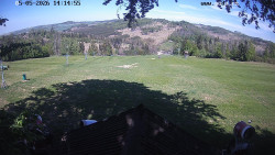 Sjezdovka, panorama východ