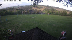 Sjezdovka, panorama východ