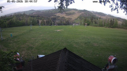 Sjezdovka, panorama východ