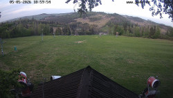 Sjezdovka, panorama východ