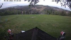 Sjezdovka, panorama východ