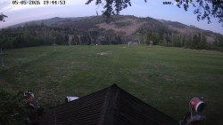 Sjezdovka, panorama východ