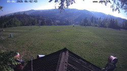 Sjezdovka, panorama východ