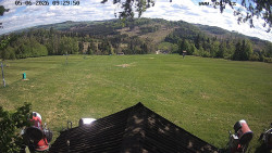 Sjezdovka, panorama východ