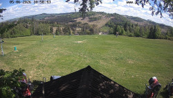 Sjezdovka, panorama východ