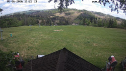 Sjezdovka, panorama východ