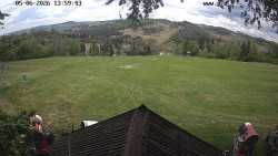 Sjezdovka, panorama východ