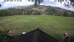 Sjezdovka, panorama východ