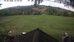 Sjezdovka, panorama východ