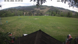 Sjezdovka, panorama východ