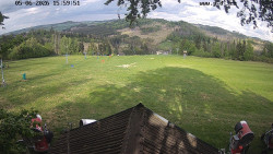 Sjezdovka, panorama východ