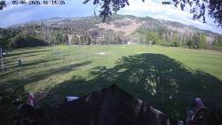Sjezdovka, panorama východ