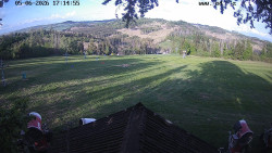 Sjezdovka, panorama východ