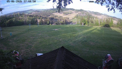 Sjezdovka, panorama východ