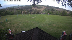 Sjezdovka, panorama východ