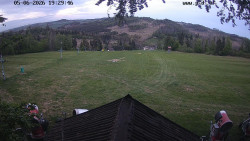 Sjezdovka, panorama východ