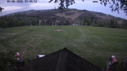 Sjezdovka, panorama východ