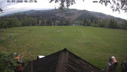 Sjezdovka, panorama východ
